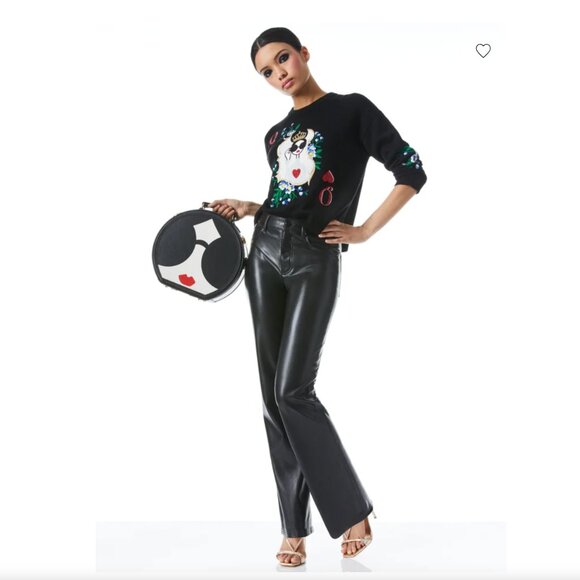 Alice + Olivia | Gleeson Embellished Pullover - Picture 4 of 12